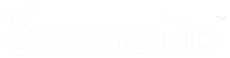ecomatic logo fina with tm white